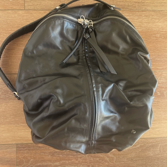 Rag & Bone Commuter Backpack
Black Leather. Slouchy Soft Large Bag - Picture 10 of 11
